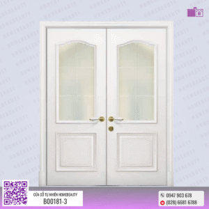 Cửa gỗ tự nhiên - B00181-3