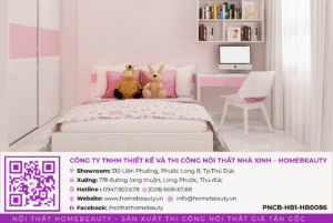 Phòng ngủ Con Gái HBF PNCB-HB1-HB0086