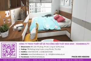 Phòng ngủ Con Gái HBF PNCB-HB1-HB0090