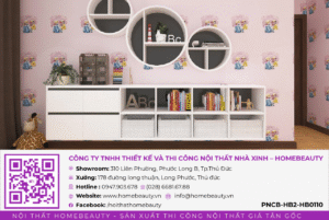 Phòng ngủ Con Gái HBF PNCB-HB2-HB0110