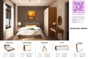 Phòng ngủ HBF PNCB-HB4-HB0136