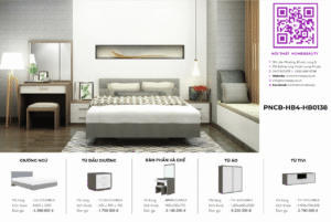 Phòng ngủ HBF PNCB-HB4-HB0138