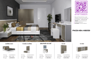 Phòng ngủ HBF PNCB-HB4-HB0139