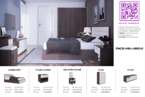 Phòng ngủ HBF PNCB-HB4-HB0141