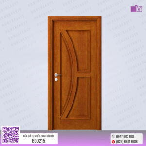 Cửa gỗ tự nhiên - B00215