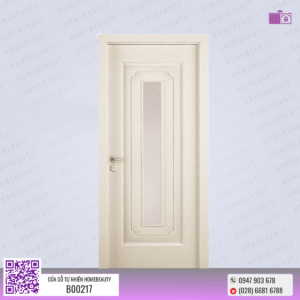Cửa gỗ tự nhiên - B00217