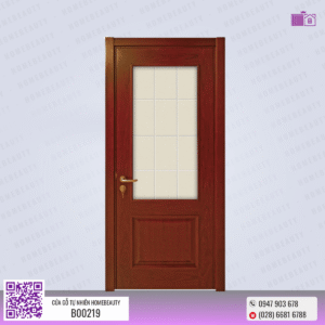 Cửa gỗ tự nhiên - B00219