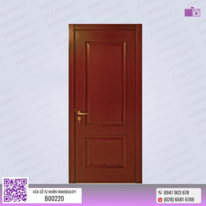 Cửa gỗ tự nhiên - B00220