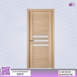Cửa gỗ tự nhiên - B00221