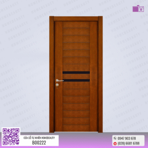 Cửa gỗ tự nhiên - B00222
