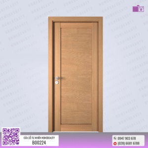 Cửa gỗ tự nhiên - B00224