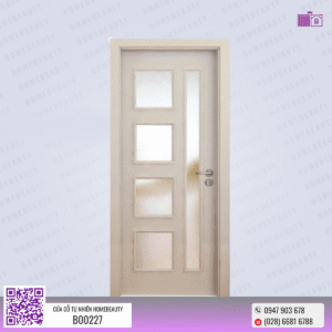 Cửa gỗ tự nhiên - B00227